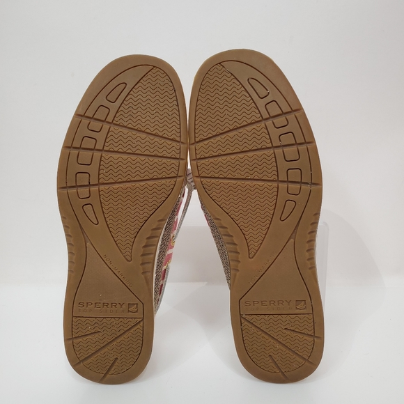 Sperry Angelfish Stripe Leather Boat Shoes - Picture 7 of 7